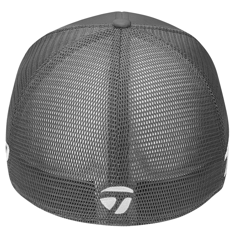 Structured Mesh Snapback Hat - Black, Men's Training